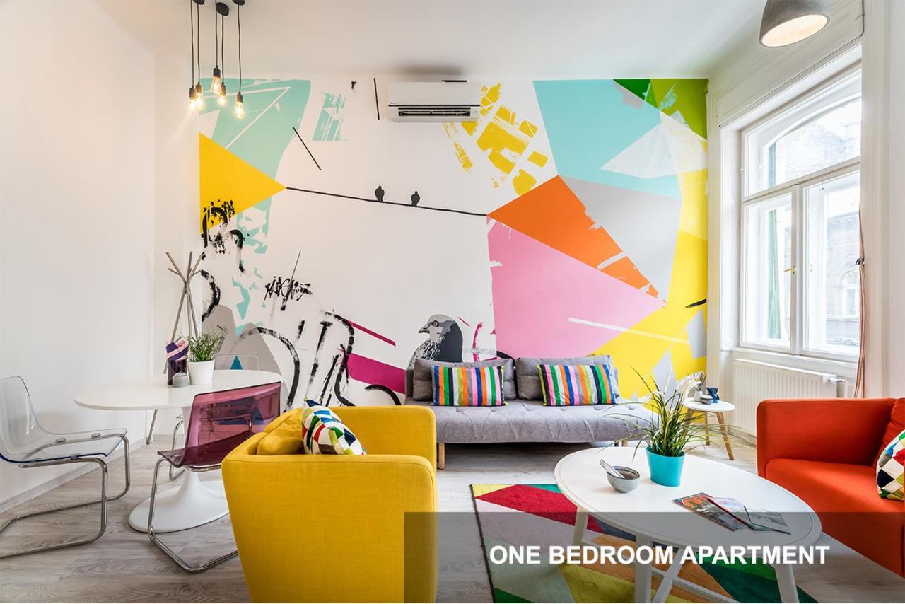 Bpr Art Of Rainbow Apartments Budapest Exterior foto